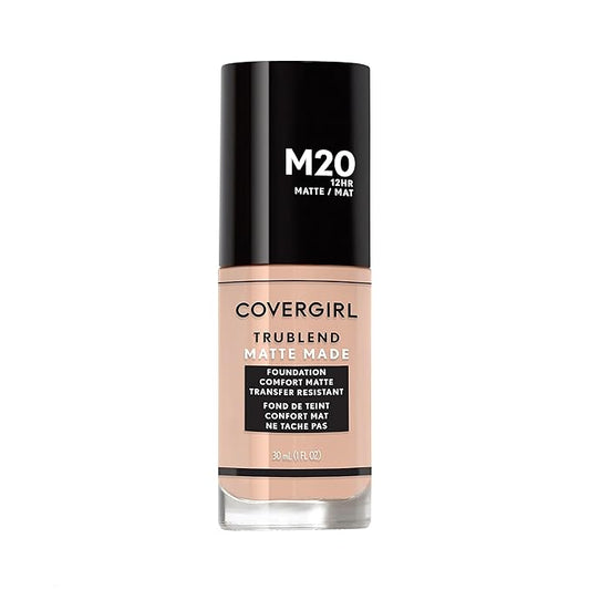 COVERGIRL TruBlend Matte Made Liquid Foundation, Warm Beige-VivaGrace Women
