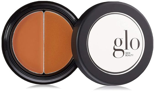 Glo Skin Beauty Under Eye Concealer Makeup with Duo Shades for Custom Blending - Corrects & Conceals Dark Circles & Redness - Buildable Longwearing Coverage (Tawny)-VivaGrace Women