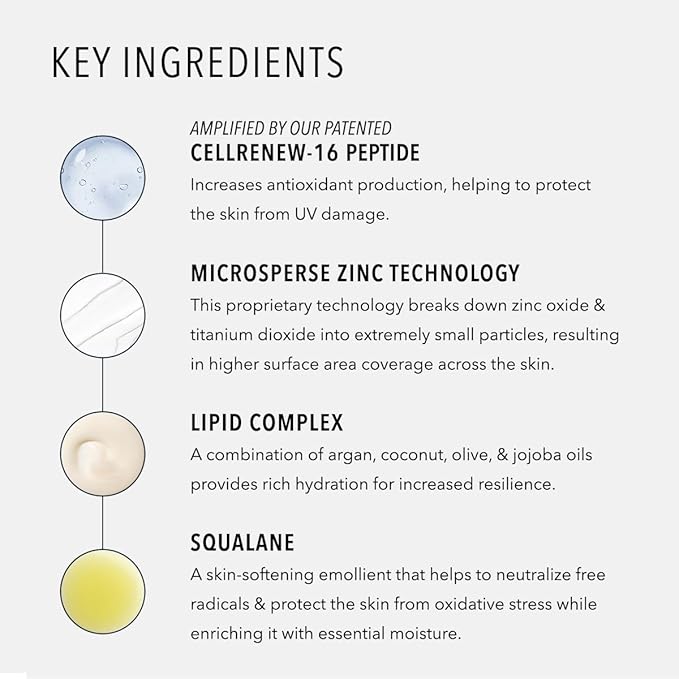 HydroPeptide Solar Dew Sheer Mineral Melt SPF30 Facial Moisturizer, Sunscreen & Primer, 1.35 Ounce-VivaGrace Women