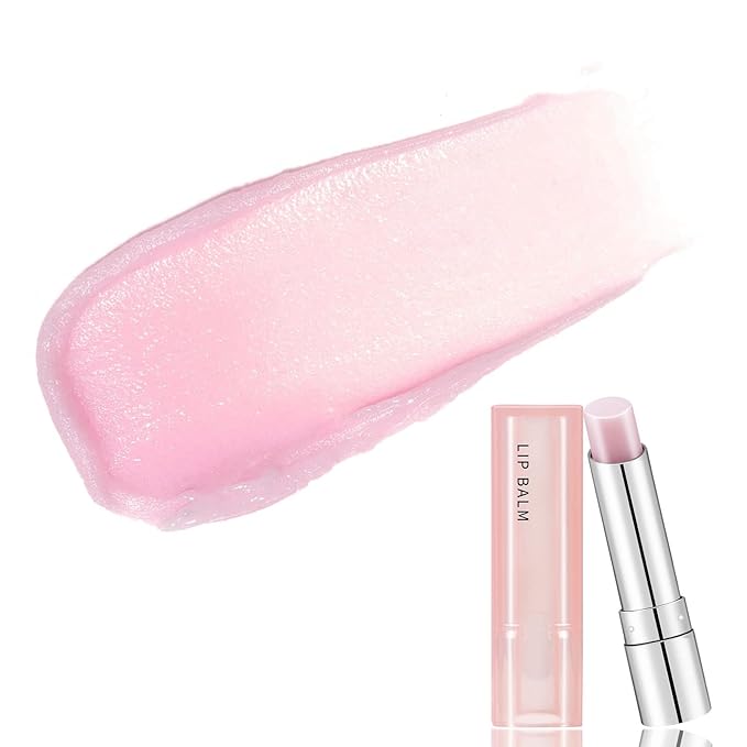 Boobeen Lip Balm Stick, Lip Balm Cream for Dry Cracked Lips, Temperature Color Change Lip Gloss, Long Lasting Lip Moisturizer for Women, Buildable Lip Color-VivaGrace Women