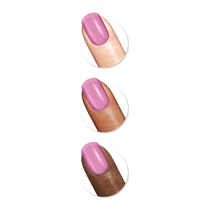 Sally Hansen Insta-Dri X Hershey's Cookies 'n' Creme Eggs, Springtime Blooms, Quick Dry, Long Lasting, Streak-Free Shine, Pink Nail Polish, 0.31 fl oz.