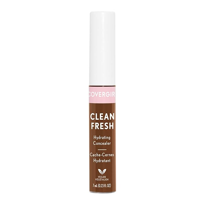 COVERGIRL Clean Fresh Hydrating Concealer, Dark, 0.23 Fl Oz-VivaGrace Women