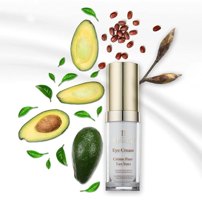 RIVAGE NATURAL DEAD SEA MINERALS Eye Cream 20ML ENHANCED WITH DEAD SEA SALT FORMULATED with DEAD SEA MINERALS and BEECH TREE BUD EXTRACT VEGAN FRIENDLY, NO ANIMAL TESTING, NO HARSH CHEMICALS-VivaGrace Women