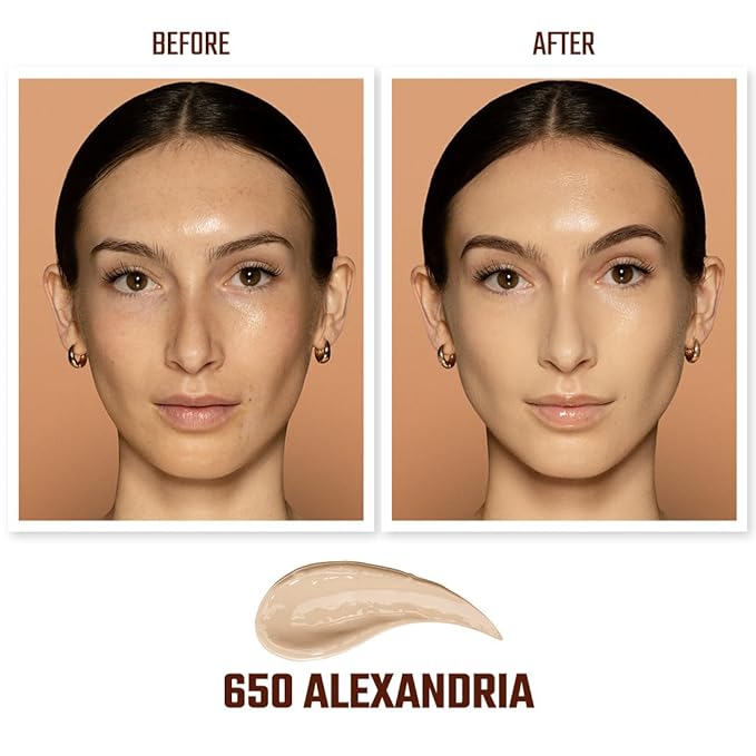 Juvia's Place I Am Magic Velvety Matte Liquid Foundation 650 - Alexandria - Light w/Neutral Undertone, Makeup Foundation Full Coverage, Lightweight, Long Wear, Velvety Matte Finish-VivaGrace Women