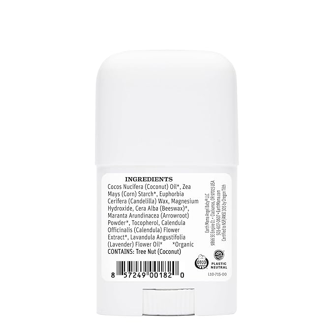 Earth Mama Mini Deodorant Travel Set | Safe for Sensitive Skin, Pregnancy and Breastfeeding, Contains Organic Calendula with No Fragrance Chemicals, No Baking Soda or Aluminum (4-Pack)-VivaGrace Women