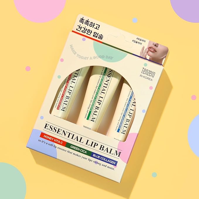 Essential Lip Balm (3 SET)-VivaGrace Women