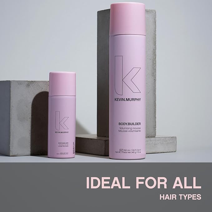 KEVIN.MURPHY BODY.BUILDER - Hair Volumising Mousse - For All Hair Types - Weightless & Sulphate-Free Hair Mousse - Hair Care Treatment - With Tangerine Peel Oil - 100 mL / 3 fl oz-VivaGrace Women