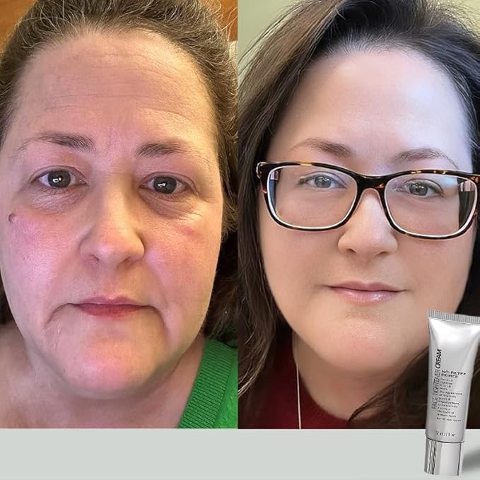 Face Tightener No-Filter Primer,Instant Face Tightener No-Filter Primer,Face Blurring Primer for Face Before Makeup,Skin Tightening Cream for Face for All Skin Types（1PCS)-VivaGrace Women