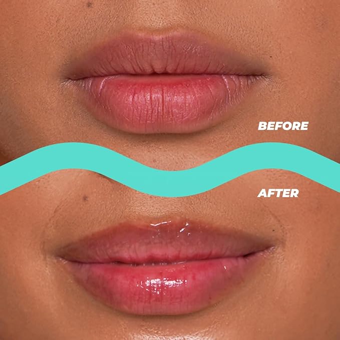 Vitamasques Lip Butter Balm - Sweet Mint, Korean Lip Balm - Peptide Lip Treatment - Lips Balm Hydrating - Light Tinted Lips balm - Made in Korea - 0.33 fl.oz-VivaGrace Women