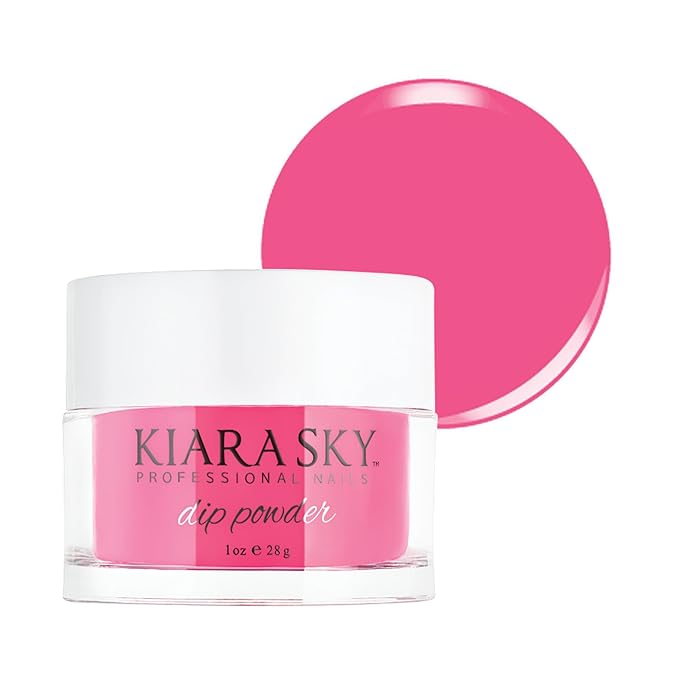 Kiara Sky Long Lasting Nail Dip Powder Pink Tones 1 oz, Head Over Heels-VivaGrace Women