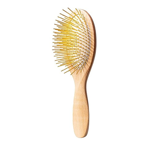 Gua Sha Hair & Scalp Brush: Premium Wooden Edition-VivaGrace Women