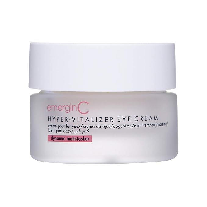 emerginC Hyper-Vitalizer Eye Cream - Antioxidant-Rich Anti-Aging Eye Cream with Vitamin C to Combat the Appearance of Dark Circles + Fine Lines (0.5 oz, 15 ml)-VivaGrace Women
