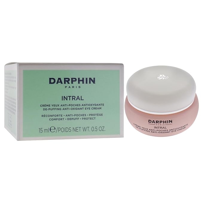 Darphin Intral De-Puffing Antioxidant Eye Cream for Unisex - 0.5 oz Cream-VivaGrace Women