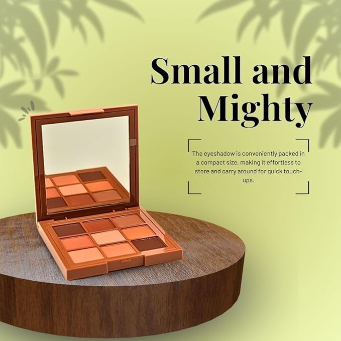 HUDA BEAUTY Matte Obsessions Eyeshadow Palette Warm Matte Obsessions-VivaGrace Women