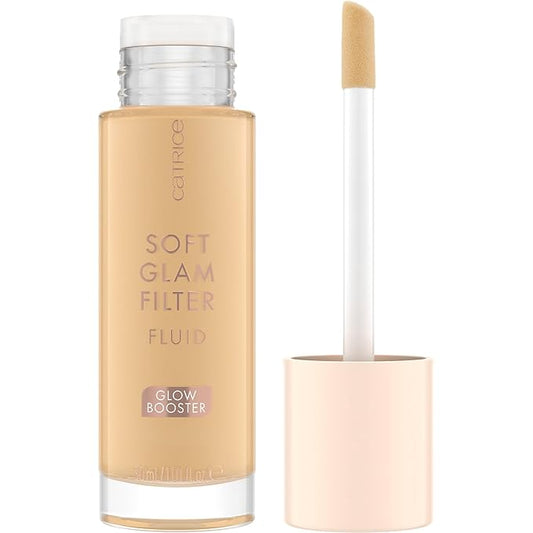Catrice | Soft Glam Filter Fluid | Luminous Make Up Base & Highlighter for Radiant Complexion | With Vitamin E & Squalene | Vegan & Cruelty Free (20 | Light - Medium)-VivaGrace Women