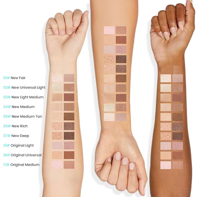 evpct 2in1 Face Shaping & Contouring Stick Cream Contour Concealer Bronzer Stick Makeup Kit for Beginner Face Highlighter Makeup Stick contorno maquillaje de maquillaje profesional,NEW Rich-VivaGrace Women