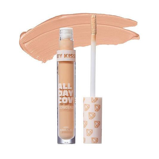 Ruby Kisses All Day Concealer Lightweight Full Coverage Multi-Use Concealer 0.13 Fl Oz (Ivory)-VivaGrace Women