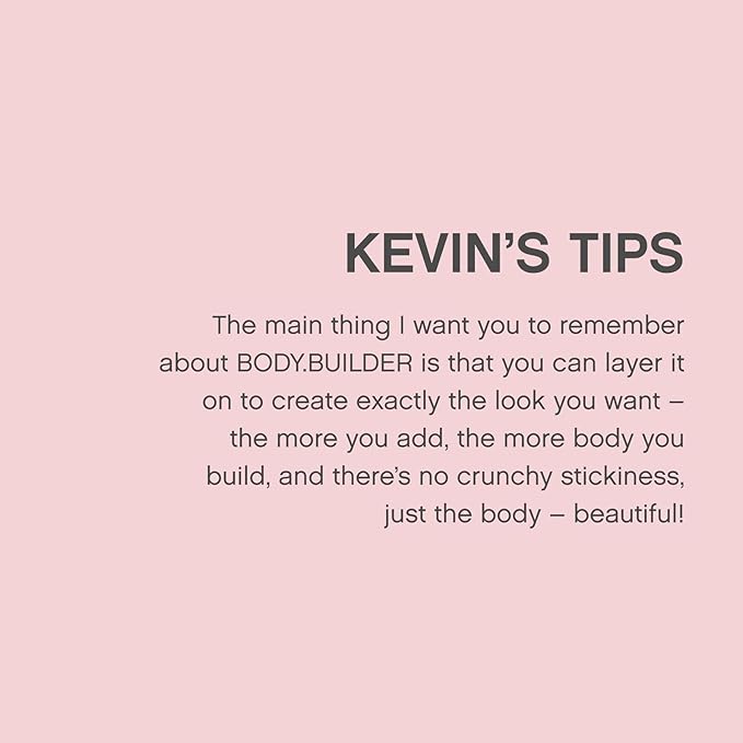 KEVIN.MURPHY BODY.BUILDER - Hair Volumising Mousse - For All Hair Types - Weightless & Sulphate-Free Hair Mousse - Hair Care Treatment - With Tangerine Peel Oil - 100 mL / 3 fl oz-VivaGrace Women