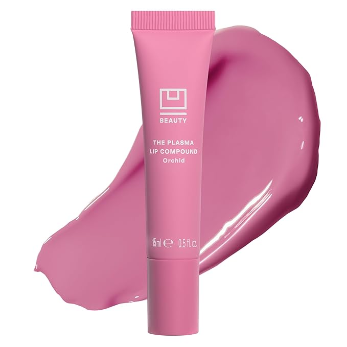 U Beauty The PLASMA Tinted Lip Compound - Anti-Aging & Anti-Wrinkle Lip Gloss, Hyaluronic Acid, Shea Butter & Peptides for Hydration & Plumping, Orchid - 15 mL-VivaGrace Women