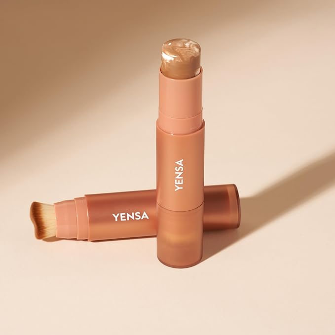 YENSA Super Serum Silk Foundation Stick - Full Coverage Foundation, Contour, Concealer, Bronzer All-In-One 100 mL / 3.5 oz (Fair 1)-VivaGrace Women