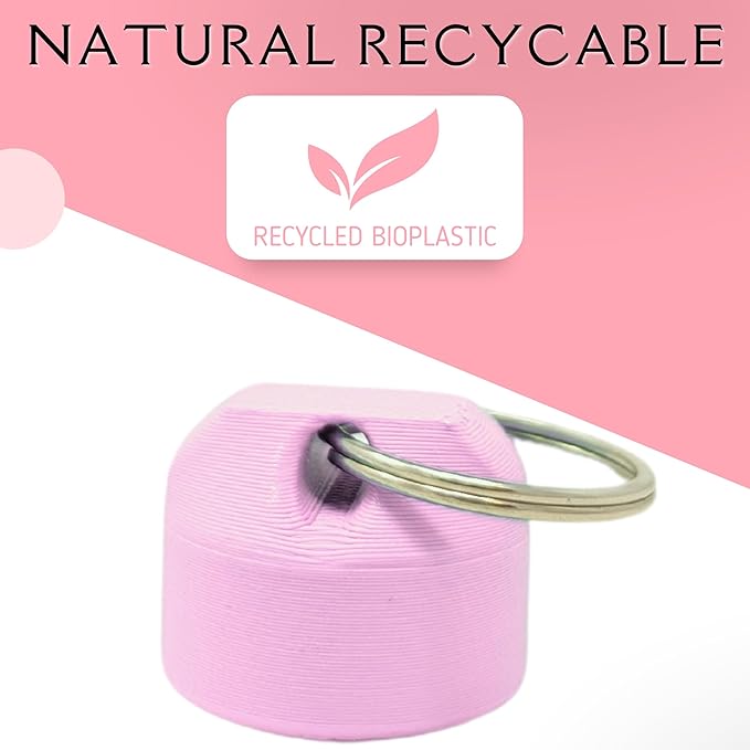 Keychain Holder EOS Lip Balm Stick (Keychain Only) - Travel Size Lip Balm Chapstick - Healing Stick - Made in USA-VivaGrace Women