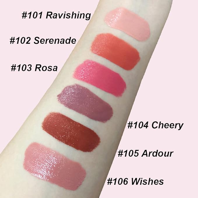 Mysense Liquid Blush Makeup Wand, Soft Cream Blush for Cheeks Tint, Matte Blush Contour Wand with Cushion Applicator, Dewy Finish, Weightless, Natural-Looking, 101 Ravishing-Nude Pink, 0.34fl.oz-VivaGrace Women