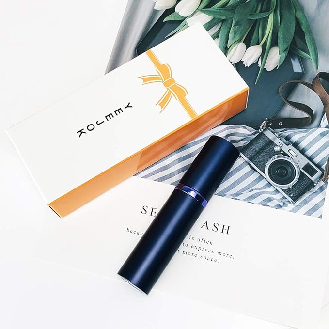 YEEJOK Travel Essentials for Women Men, Travel Perfume Bottles Refillable, Perfume Atomizer Spray Container, Mini Portable Easy Pump Refilled 5ml Bottle for Flying,Purse,Vaction Essentials-VivaGrace Women