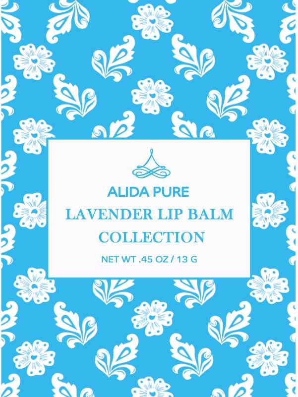 Lavender Lip Balm, Cruelty Free, Vegan Lip Balm Set, Beeswax Free, with Avocado Oil, Organic Jojoba Oil, and Vitamin E, Natural Moisturizer for Dry, Chapped, or Cracked Lips, 3 Tube Set-VivaGrace Women