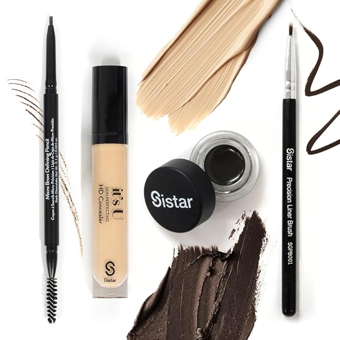 Sistar it's U Skin Perfecting HD Concealer Full Coverage Lightweight Long Lasting Correcting Liquid Contour Cover Masker Makeup 5 ml / 0.17 fl. oz (Truffle)-VivaGrace Women