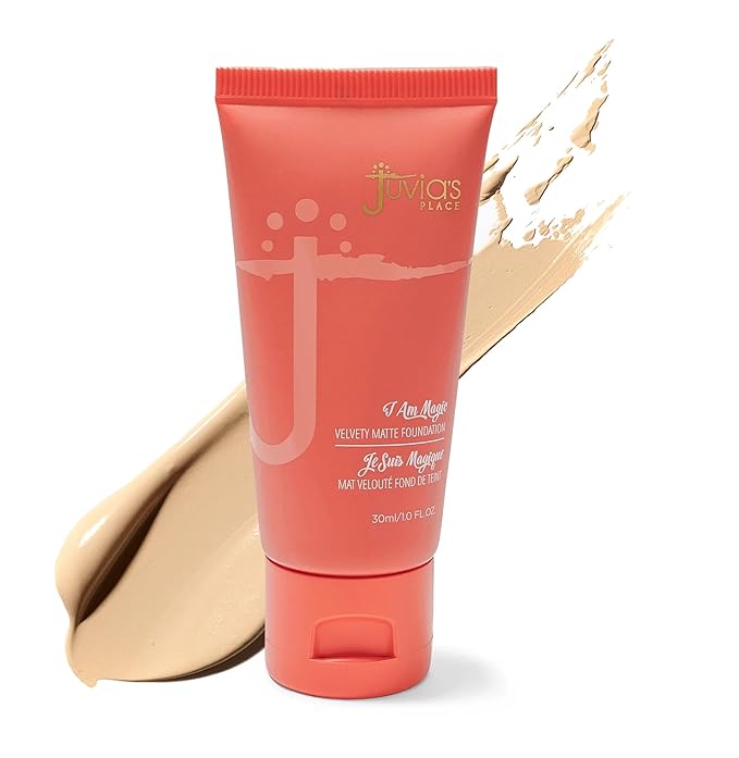 Juvia's Place I Am Magic Velvety Matte Liquid Foundation 720 - Bali - Very Light w/Neutral Undertone, Makeup Foundation Full Coverage, Lightweight, Long Wear, Velvety Matte Finish-VivaGrace Women