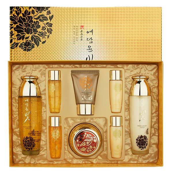 Premium Luxury Gold Women Facial Skin Care Set (4Pcs) Beauty & Personal Care, Nourishing And Moisturizing, Calming Korea Cosmetic for Yedam Yun Bit-VivaGrace Women
