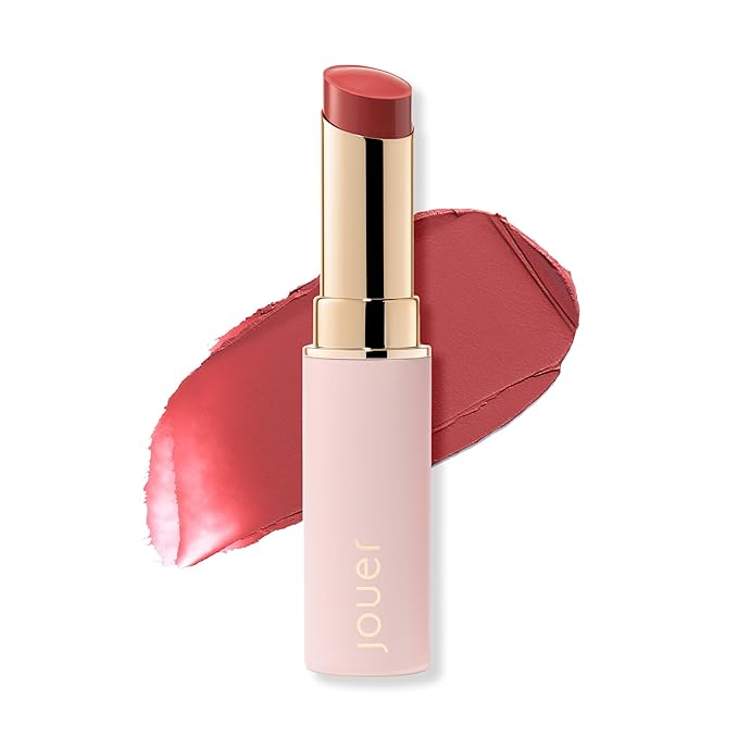 Jouer Balm Bouche Hydrating Lip Tint - Solidarité, Medium Muted Rose - Matte, Nourishing Lip Balm-VivaGrace Women