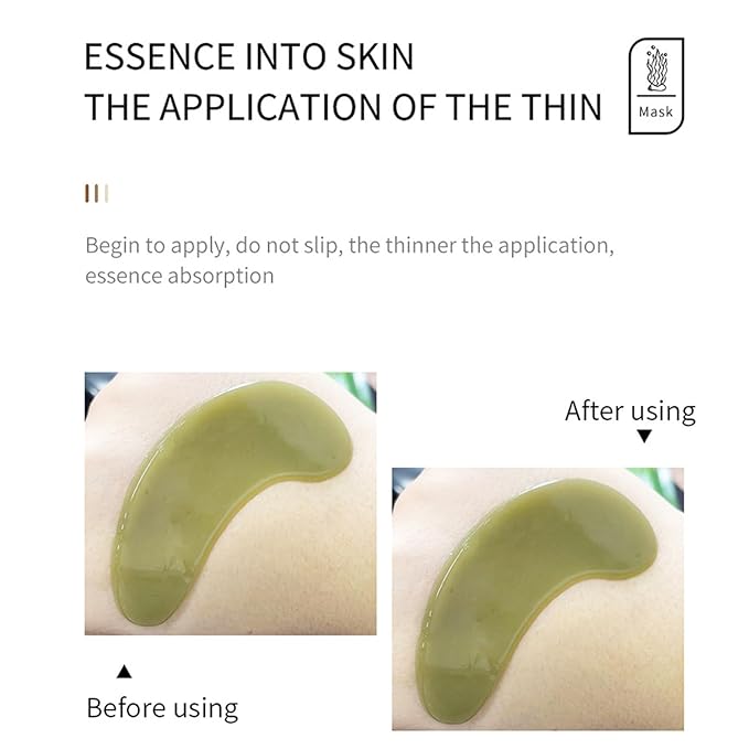 MEICOLY 30 Pads Lip and Eye Mask Sheet,Moisturizing Seaweed Eye Mask Crystal Anti-Aging Eye Patches Strawberry Lip Mask,Dark Circle Remover with Box,Lip and Eye Mask Set-VivaGrace Women