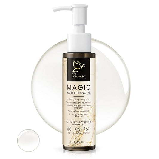Magic Body Firming Oil, 3.38 FL OZ, Korean Skin Care Post-Shower Body Oil for Women – With 767,000ppm Jojoba Oil,to Tighten, Hydrate & Nourish Dry Skin, Lightweight & Non-Greasy for Full Body Use-VivaGrace Women