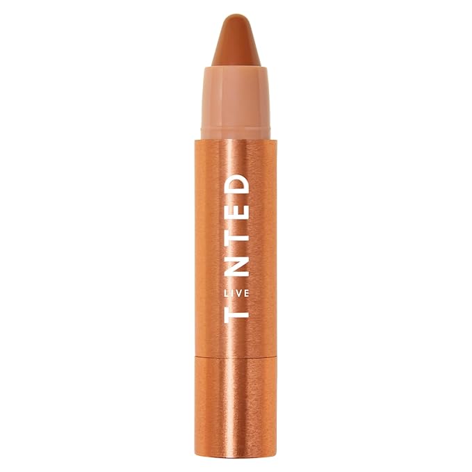 Live Tinted Huestick Multistick: Eye, Lip, & Cheek All In One Makeup stick with Hyaluronic Acid, Squalane, Twistable Crayon Design, Vegan Formula, Made for a Creamy Blendable Feel, Grounded 3g / 0.1oz-VivaGrace Women