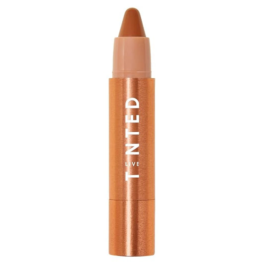 Live Tinted Huestick Multistick: Eye, Lip, & Cheek All In One Makeup stick with Hyaluronic Acid, Squalane, Twistable Crayon Design, Vegan Formula, Made for a Creamy Blendable Feel, Grounded 3g / 0.1oz-VivaGrace Women