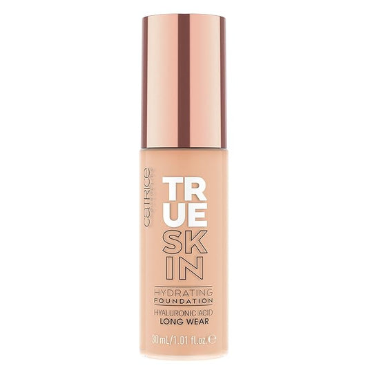 Catrice | True Skin Hydrating Foundation | Lightweight Buildable Coverage with Hyaluronic Acid and Watermelon Seed Oil | Vegan & Cruelty Free (015 | Warm Vanilla)-VivaGrace Women