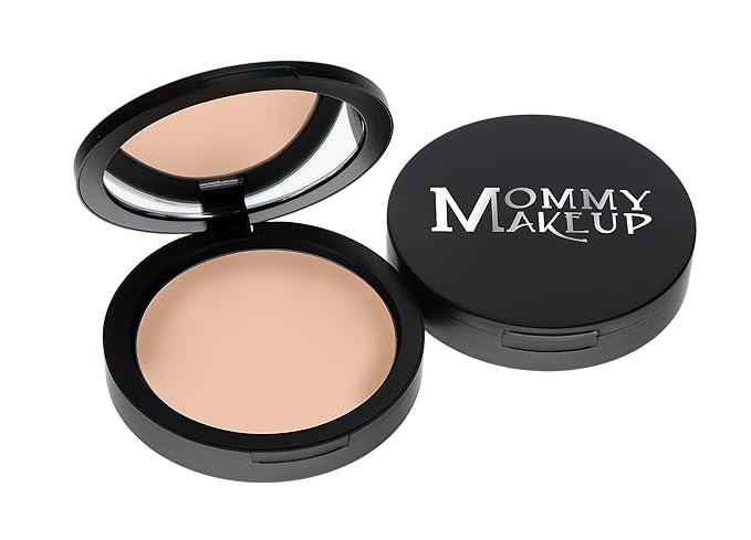 Mineral Dual Powder in Due Date (Medium) | 4-in-1 Pressed Mineral Foundation with SPF 15 for Flawless Glow & Soft Looking Skin | Oil Free, Talc Free, Gluten Free | 0.45 Oz | by Mommy Makeup-VivaGrace Women