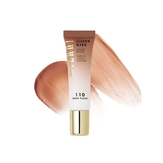 Milani Cheek Kiss Liquid Blush Makeup - Blendable & Buildable Cheek Blush, Lightweight Liquid Blusher and Cheek Color-VivaGrace Women