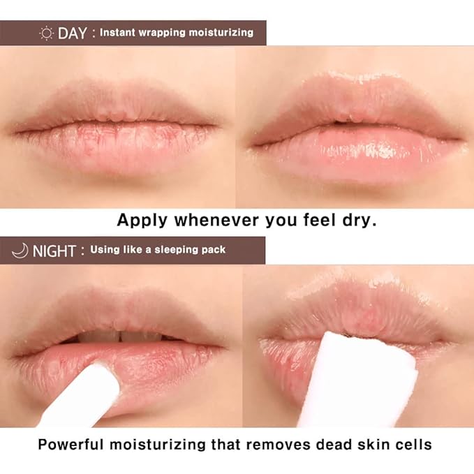 BBIA Vegan Shea Butter Lip Oil Balm 0.35 Fl Oz - Hydrating & Nourishing Lip Care, Korean Lip Moisturizer for Dry Cracked Chapped Lips, Natural Glow for Men and Women, Korea Makeup-VivaGrace Women