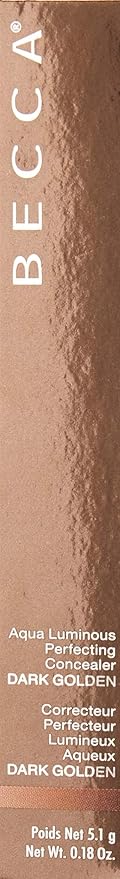 Becca Aqua Luminous Perfecting Concealer, Dark Golden, 0.18 Ounce-VivaGrace Women