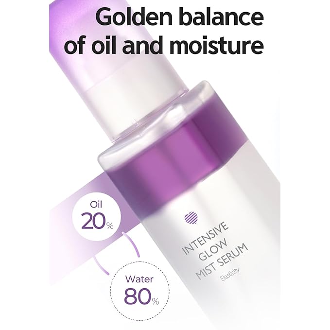 LALACHUU Glow Mist Serum – Hydrating & Soothing Face Mist Artemisia, Centella Asiatica, Evening Primrose, Korean Skin Care, Made in Korea, for Sensitive Skin (Intensive, 3.38 oz)-VivaGrace Women