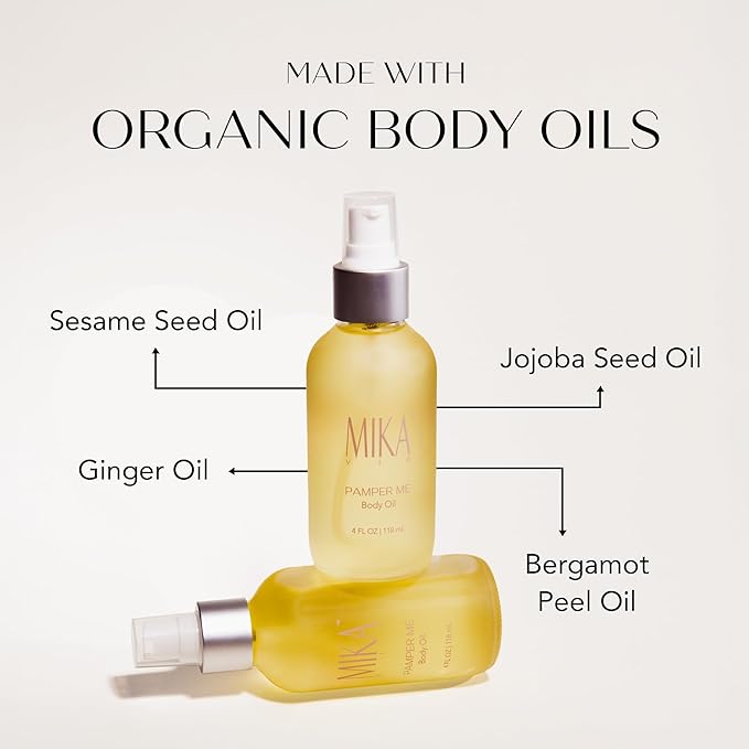 Luxury Organic Body Oil for Women | Hydrating & Moisturizing Body Oil after Shower | Certified Moisturizer for Dry Skin | Clean Beauty, Vegan and Paraben Free-VivaGrace Women