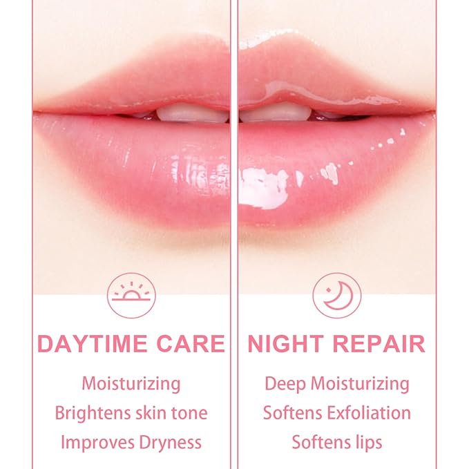 3 PCS Bee Lip Balm Lip Mask Honey Pot, Watermelon & Cherry & Coconut Lip Mask Propolis Moisturizing Lip, Hydrating Prevention Dry and Cracked Lip Scrubs Exfoliator (Watermelon & Cherry & Coconut)-VivaGrace Women