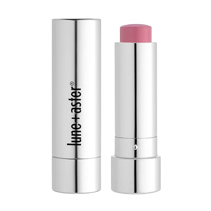 Lune+Aster Tinted Lip Balm - Yes We Can - Vegan, antioxidant-rich vitamins C and E tinted lip balm provides a sheer customizable flush of color for soft, smooth lips-VivaGrace Women