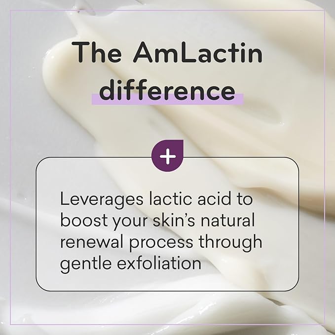 AmLactin Crepe Firming Cream - 12 oz Body Cream with 15% Lactic Acid - Exfoliator and Moisturizer for Crepey, Dry Skin (Packaging May Vary)-VivaGrace Women