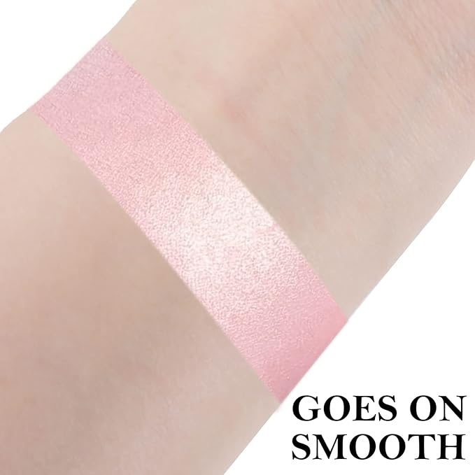 Boobeen Highlighter Makeup Stick Highlighter Bronzer Stick Glow Face Illuminator Highlight Contouring Sticks Waterproof Long-lasting-VivaGrace Women