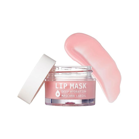 Ruby Kisses Intensive Lip Mask, Ultra Hydrating Overnight & Day Use, Jojoba Oil & Shea Butter Enriched for Nourished Lips, Antioxidant Formula for Protect & Soften-VivaGrace Women