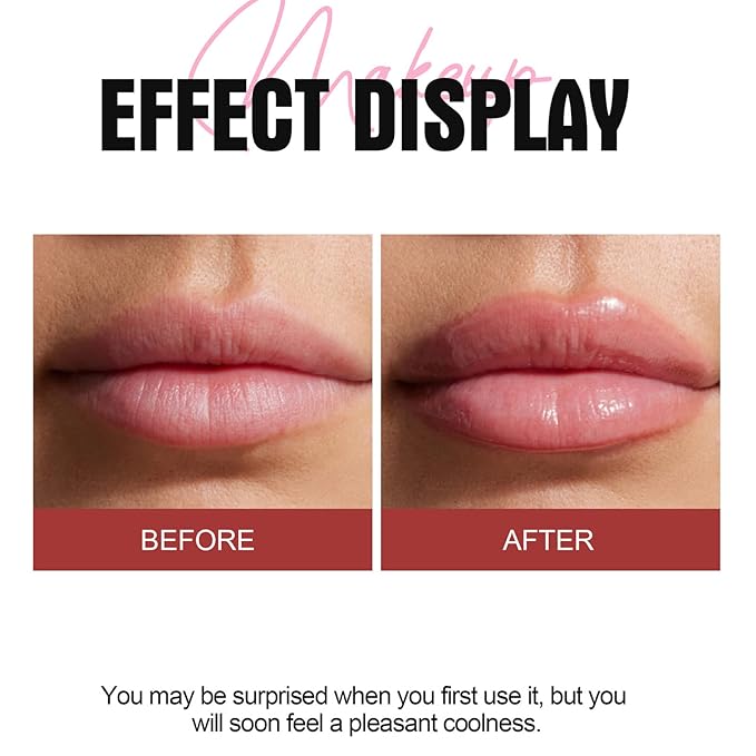 6pcs Lip Plumping Booster Gloss Set, High Shine Glossy & Pearl Effect, 6 Colors Hydrating Liquid Lipstick Set, Infused with Hot Chili Extract for Plumper Looking Lips-VivaGrace Women