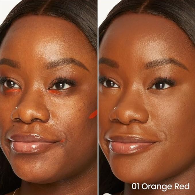 Kaely 2Pcs PROFESSIONAL MAKEUP Correcting Concealer Stick,Medium Coverage Concealer Crayon,under Eye Brightener Concealer for Dark Circles,corrector de ojeras,Lightweight,Vegan,01 DARK COFFEE-VivaGrace Women